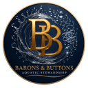 Barons & Buttons logo — premium pool service San Antonio